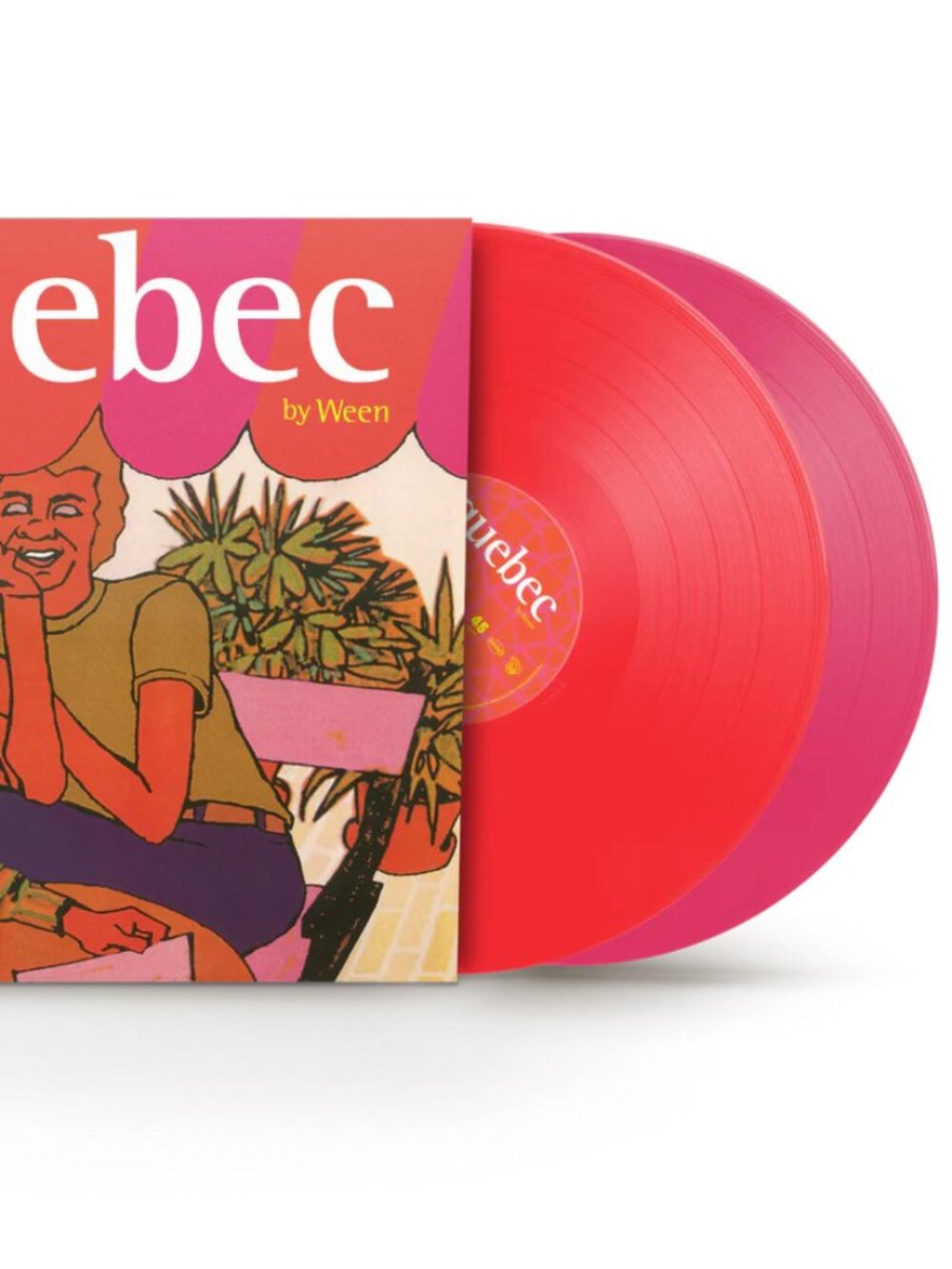 Ween Quebec 2-LP ~ Ltd Ed 45 RPM Colored Vinyl (1 Red, 1 Magenta) ~ New/Sealed!